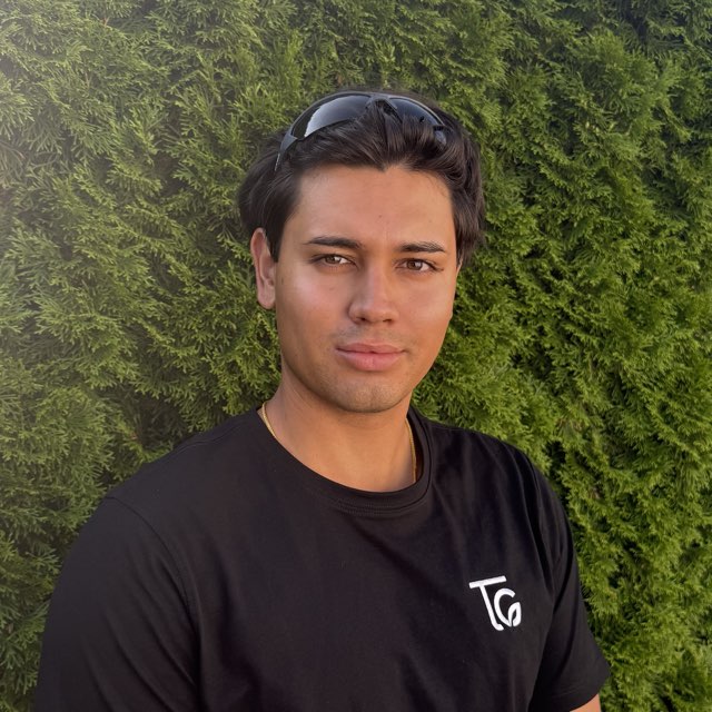 Patrik, trädgårdsmästare på Trädgårdsgänget